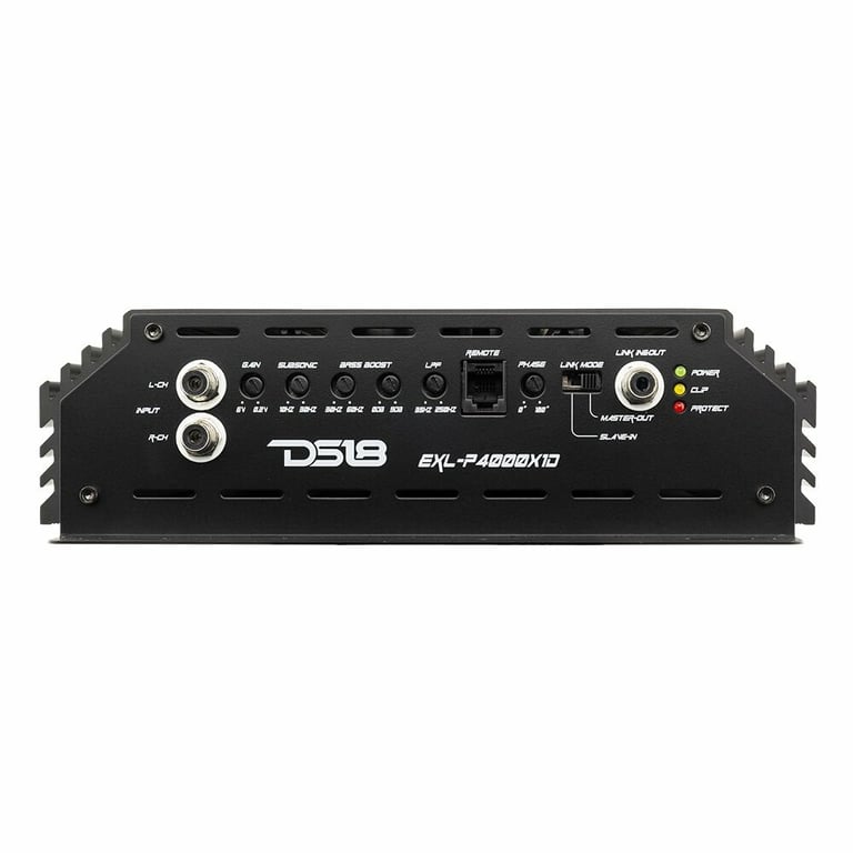 DS18 EXL-P4000X1D + Premium NVX XKIT02 1/0 Gauge Amp Kit Image 18