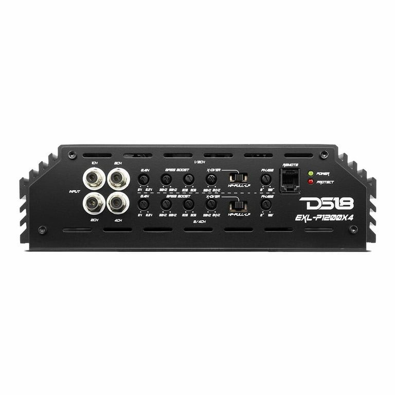 DS18 EXL-P1200X4 with NVX 4 Gauge Amp Kit Image 19