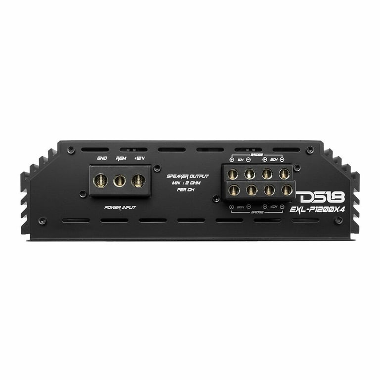 DS18 EXL-P1200X4 with NVX 4 Gauge Amp Kit Image 16