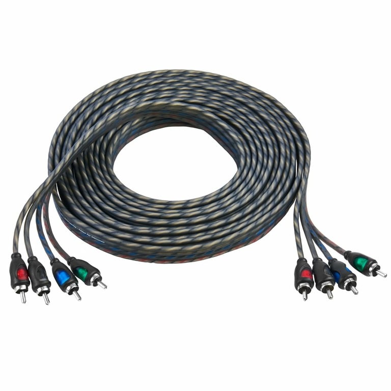 DS18 S-1800.4/SL + Belva BAK44 4 Gauge Amp Wiring Kit Image 3