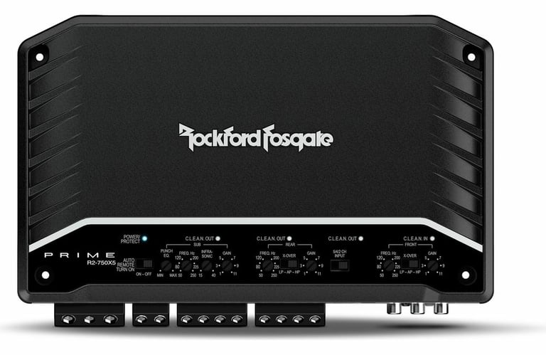 Rockford Fosgate R2-750X5 with Amplifier Wiring Kit Image 15