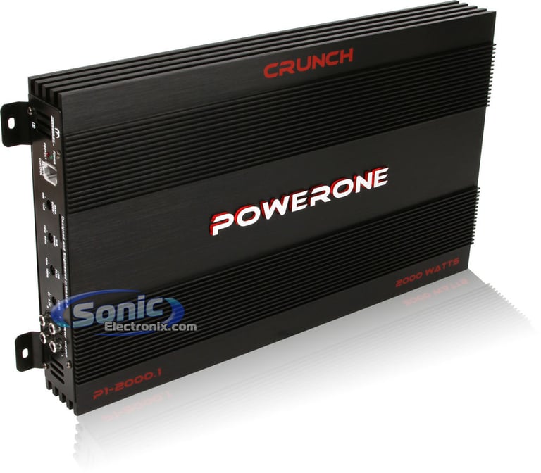 2000W Complete Crunch + Alpine Bass Package Image 2
