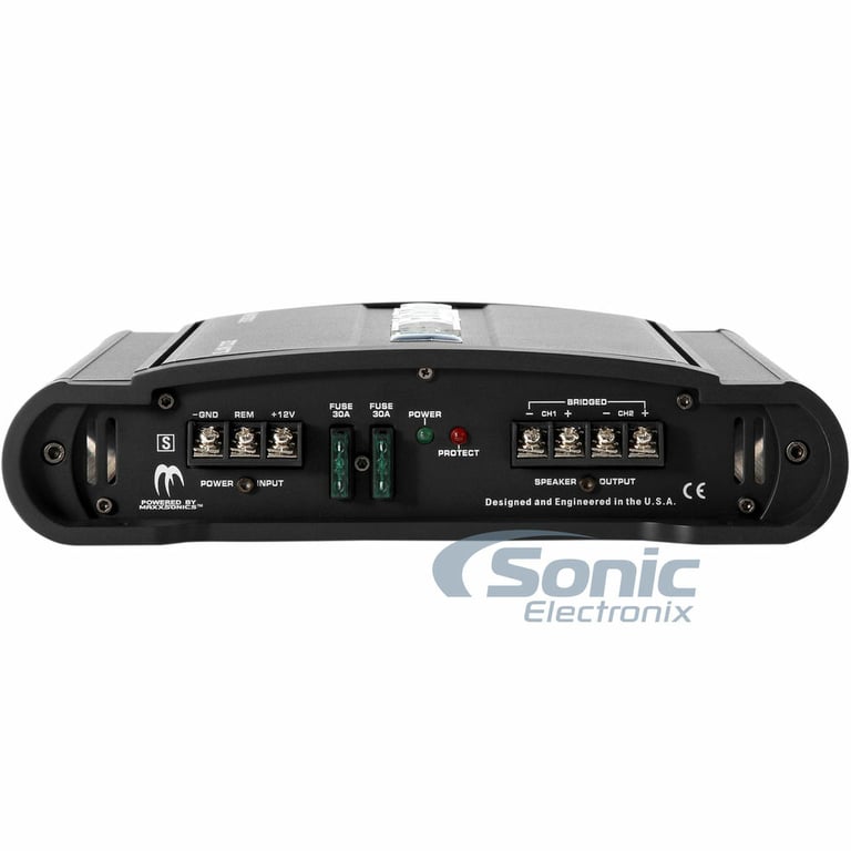 Autotek MM2020.2 + Belva 4 Gauge Amp Kit Image 17