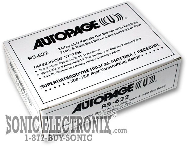AutoPage RS-622LCD (RS-622 LCD, RS622LCD) Image 3
