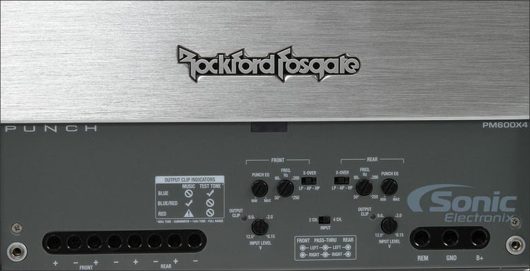 Rockford Fosgate Punch PM600X4 + NVX XKIT44 Image 18