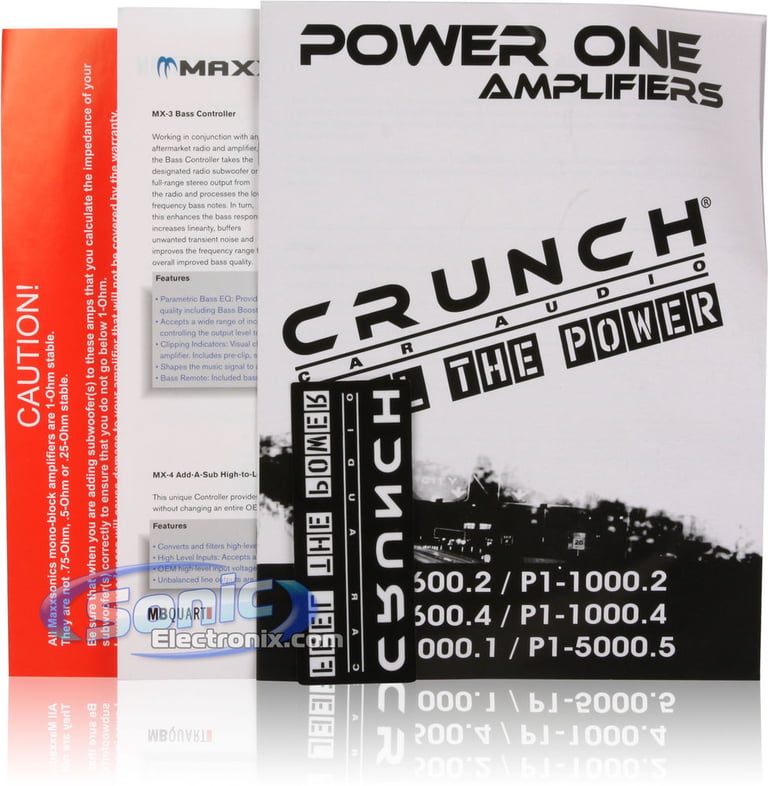 3000W Complete Crunch + Alpine Bass Package Image 7