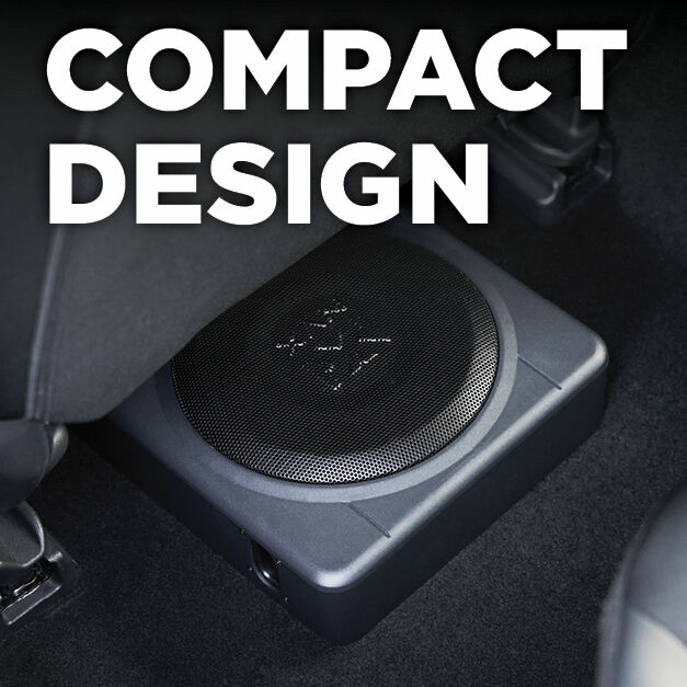2004-2012 Chevy Colorado 10" Amplified Under-Seat Subwoofer Package | NVX Image 16