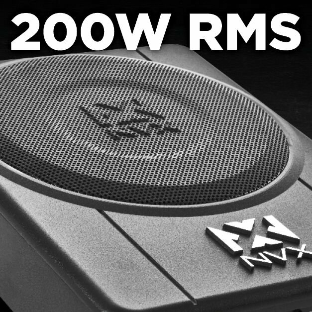 2004-2012 Chevy Colorado 10" Amplified Under-Seat Subwoofer Package | NVX Image 17
