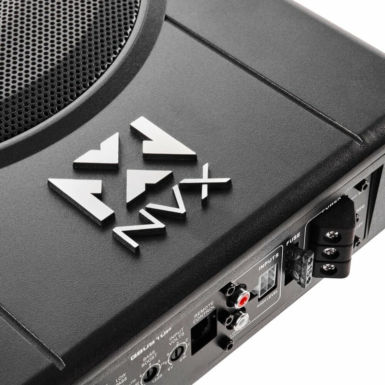 2004-2012 Chevy Colorado 10" Amplified Under-Seat Subwoofer Package | NVX Image 12