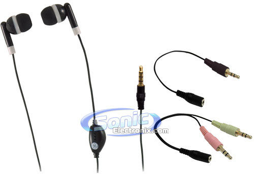 GE 98973 VoIP In-Ear Headset Headphones Image 1