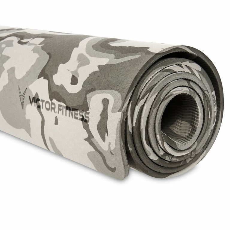 Victor Fitness VFBB3R + Gray Camouflage Yoga Mat Image 4