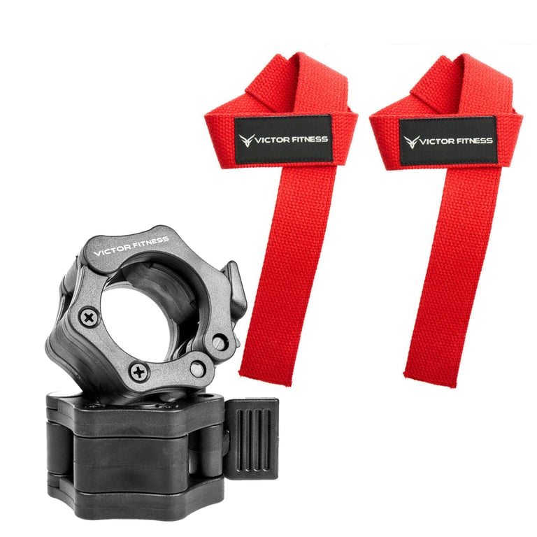 Victor Fitness VFLSUR + Liftlocks1 (Black) Image 1