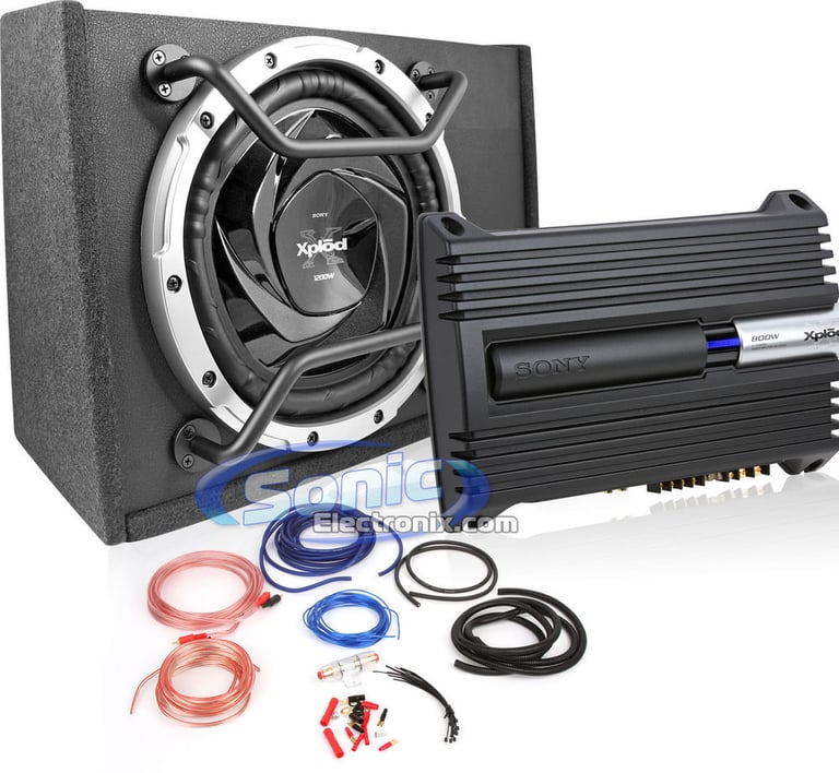 1200W Complete Sony Bass Package Image 1