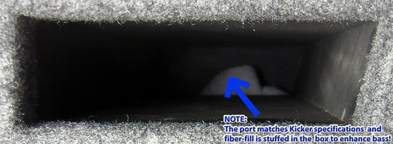 Kicker TC10 -- 4 Ohm 10" Comp Vented Truck Enclosure 05TC10 Image 3