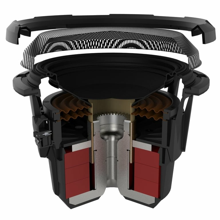 (2) Alpine X-W12D4 Subwoofers Image 5