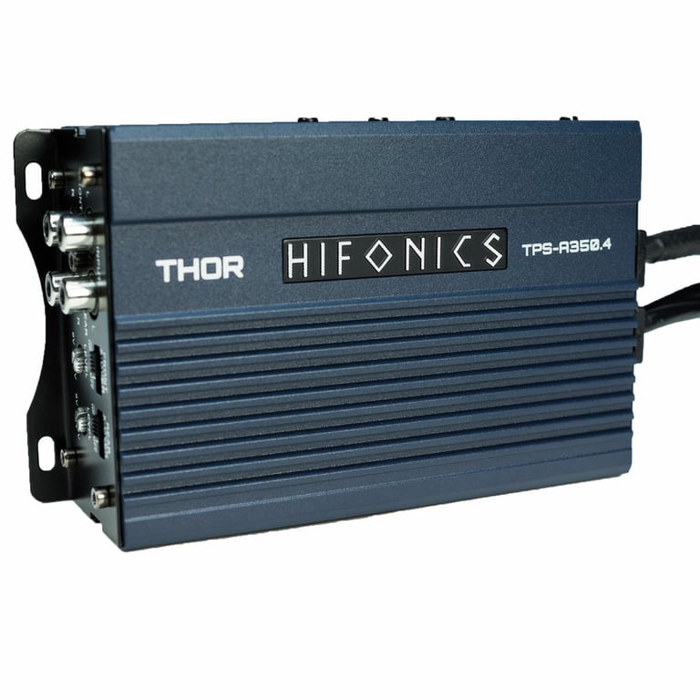 Hifonics TPS-A350.4 + Belva BAK84 8 Gauge Amp Wiring Kit Image 16