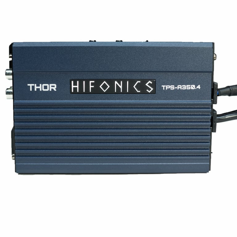Hifonics TPS-A350.4 + Belva BAK84 8 Gauge Amp Wiring Kit Image 15