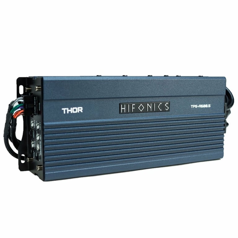 Hifonics TPS-A600.5 + Belva BAK84 Amp Kit with Extra RCA's Image 17