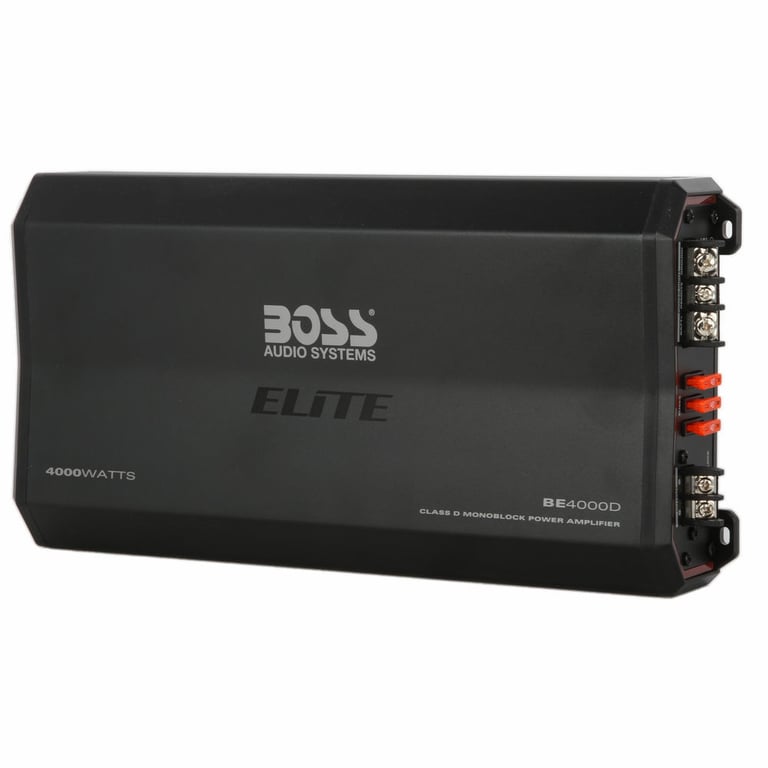 Boss Elite BE4000D + Belva BAK42 4 Gauge Amp Wiring Kit Image 29
