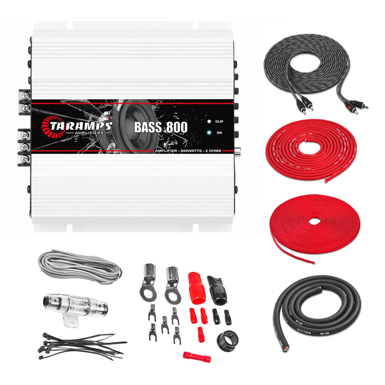 Taramps BASS 800 - 2 OHM + Belva BAK42 Image 1