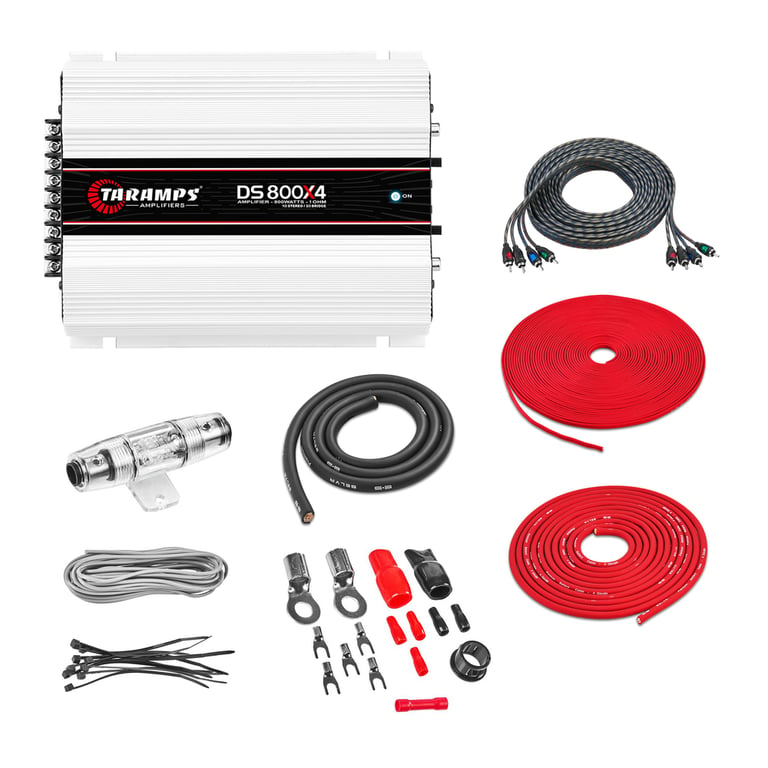 Taramps DS 800x4 -1 OHM + Belva BAK44 Image 1