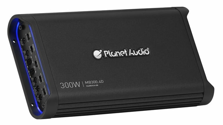 Planet Audio MB300.4D + Belva BAK84 8 Gauge Amp Wiring Kit Image 15