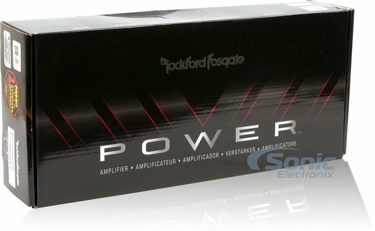 Rockford Fosgate Power T2500-1bdCP + NVX XKIT02 1/0 Gauge Amp Wiring Kit Image 7