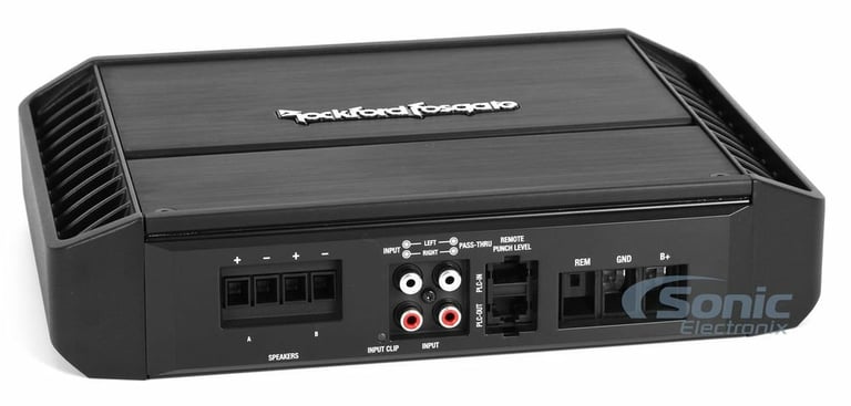 Rockford Fosgate Punch P500X1BD with Amplifier Wiring Kit Image 18