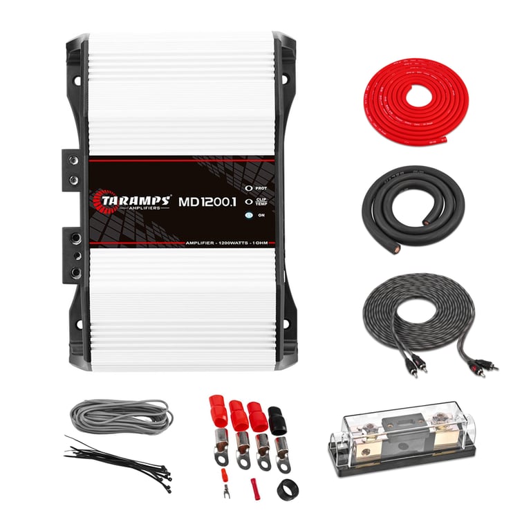 Taramps MD 1200.1 - 1 OHM + Belva BAK02 Image 1