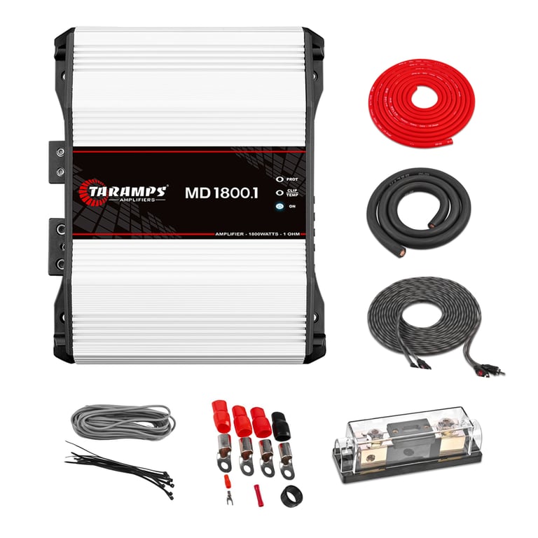 Taramps MD 1800.1 - 1 OHM + Belva BAK02 Image 1