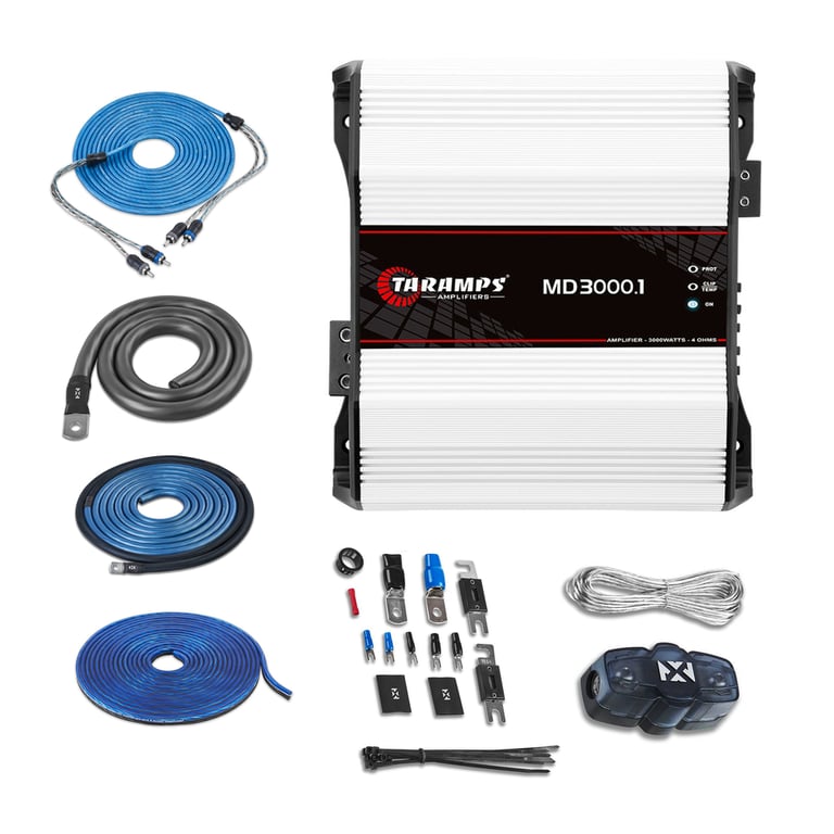 Taramps MD 3000.1 - 4 OHM + NVX XKIT02 Image 1