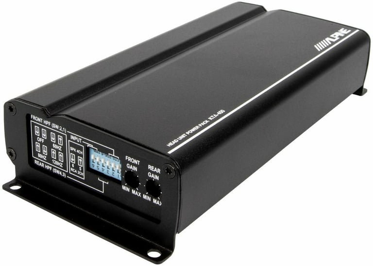 Alpine KTA-450 with NVX 8 Gauge Amp Kit Image 15