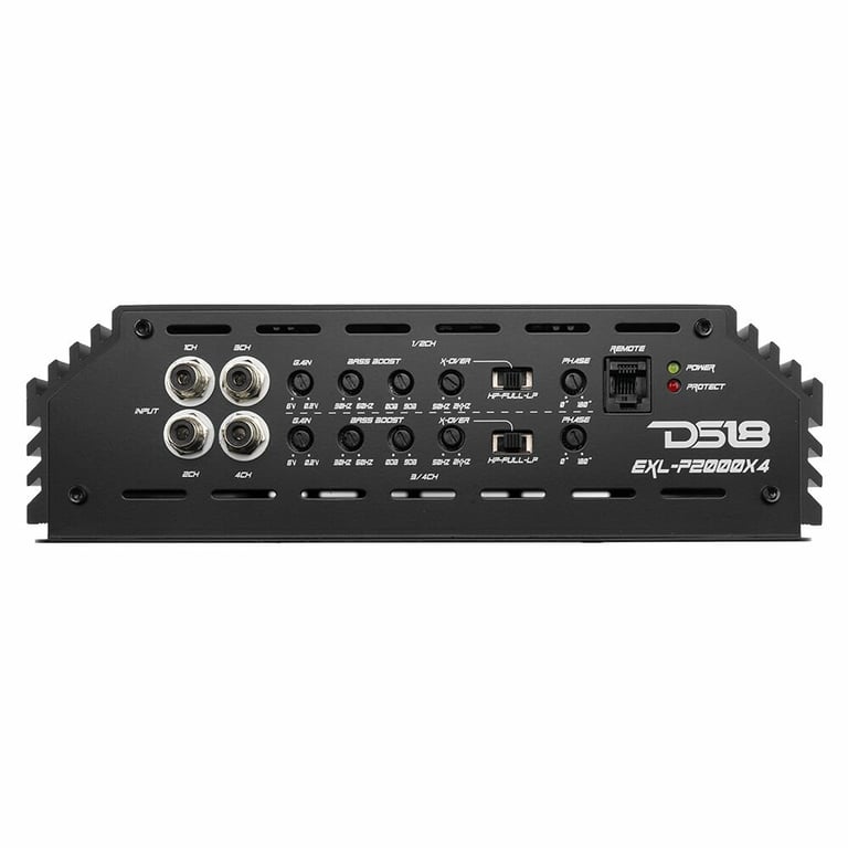 DS18 EXL-P2000X4 + Premium NVX XKIT02 Amp Kit + Additional RCA's Image 19