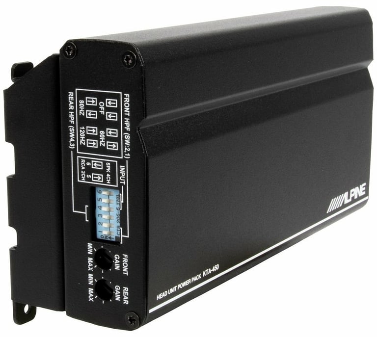 Alpine KTA-450 with NVX 8 Gauge Amp Kit Image 17
