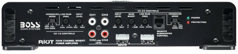 Boss R2504 + Belva BAK84 8 Gauge Amp Wiring Kit Image 19