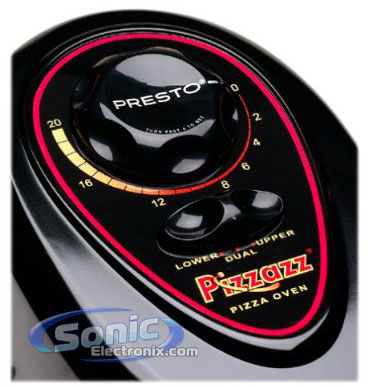 Presto Pre-03430 Pizzazz Pizza Oven with Rotating Tray Image 3