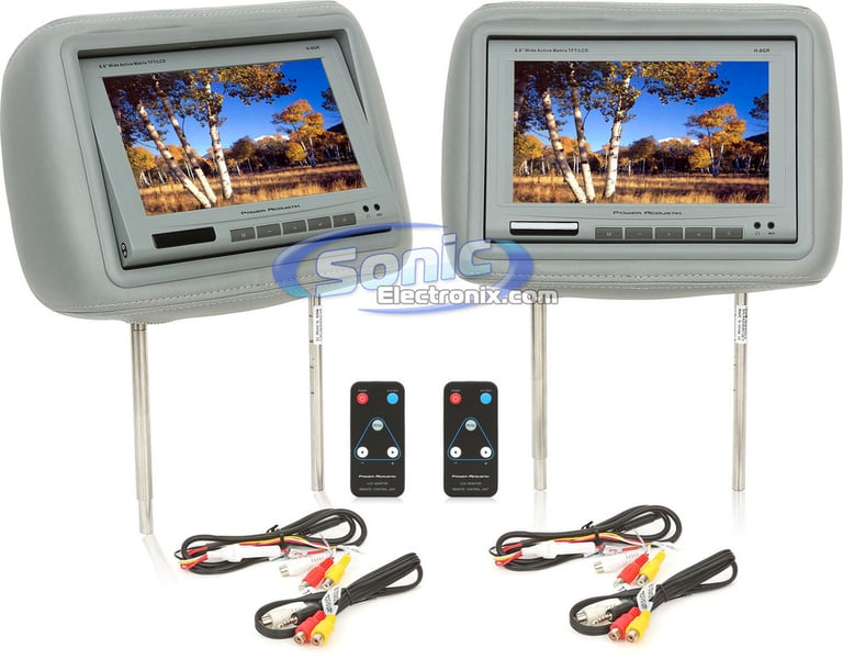 Pair Package: Power Acoustik H-8GR (Gray) Image 1