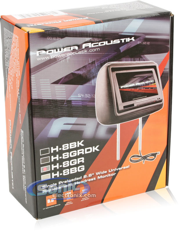 Pair Package: Power Acoustik H-8GR (Gray) Image 7