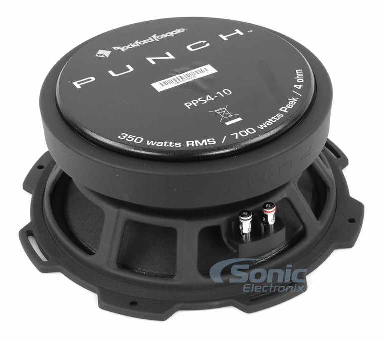 Rockford Fosgate Punch Pro PPS4-10 (Sold Individually) + FREE $50 Gift Card Image 7