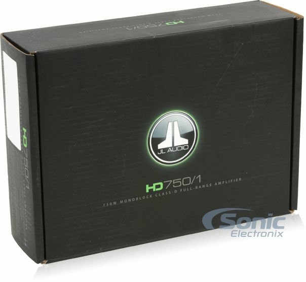 JL Audio HD750/1 with Amplifier Wiring Kit Image 5