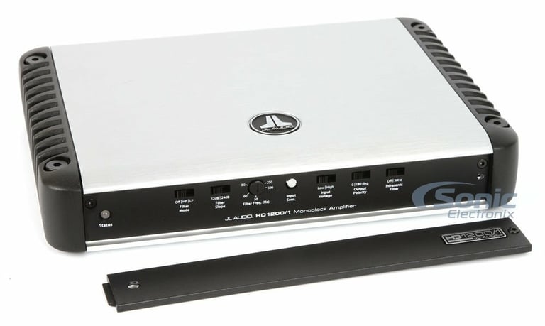 JL Audio HD1200/1 with Amplifier Wiring Kit Image 5