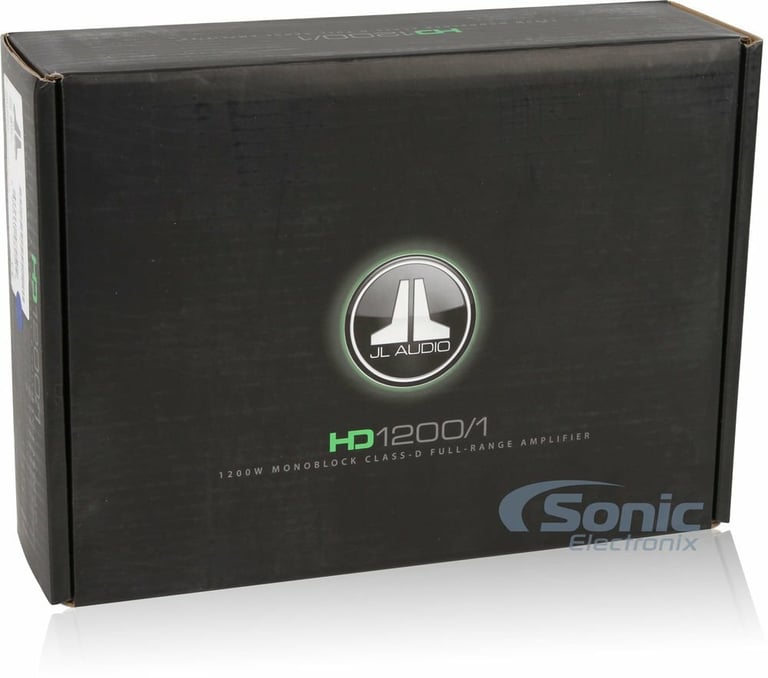 JL Audio HD1200/1 with Amplifier Wiring Kit Image 9