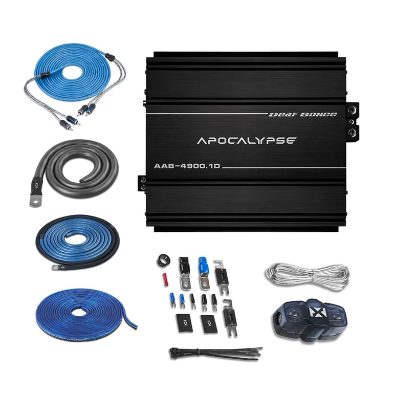 Deaf Bonce AAB-4900.1D with Amplifier Wiring Kit Image 1