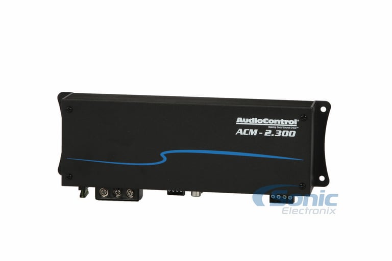 AudioControl ACM-2.300 + NVX Premium 8 Gauge Amp Wiring Kit Image 16