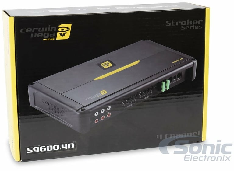 Cerwin Vega S9600.4D with NVX 4 Gauge Amp Kit Image 18