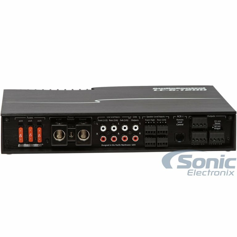 AudioControl LC-6.1200 with Amplifier Wiring Kit Image 16