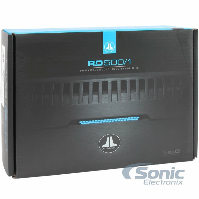 JL Audio RD500/1 with Amplifier Wiring Kit Image 20