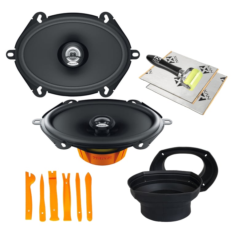 Hertz DCX570 with Speaker Installation Kit Image 1