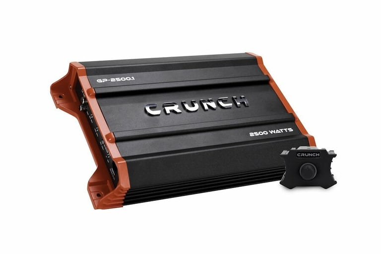 Crunch GP-2500.1 with Belva 4 Gauge Amp Kit Image 15
