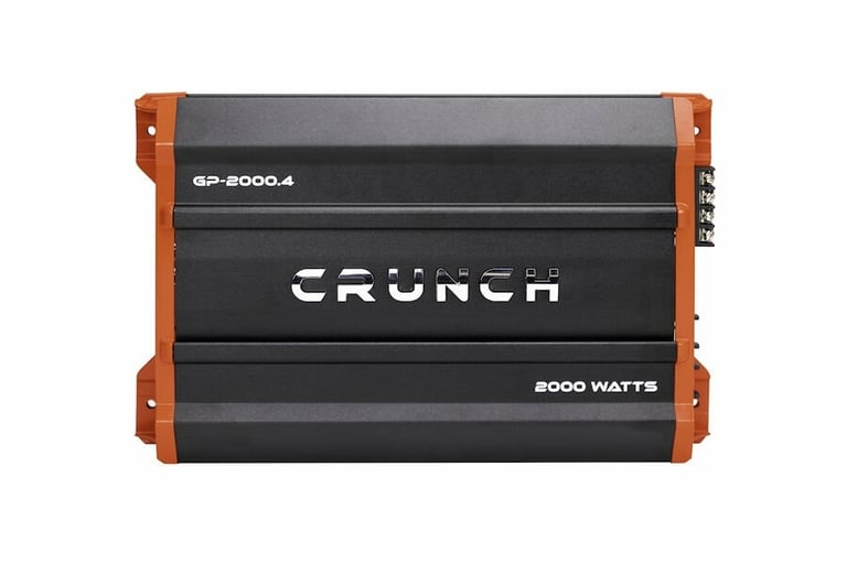 Crunch GP-2000.4 with Belva 4 Gauge Amp Kit Image 30